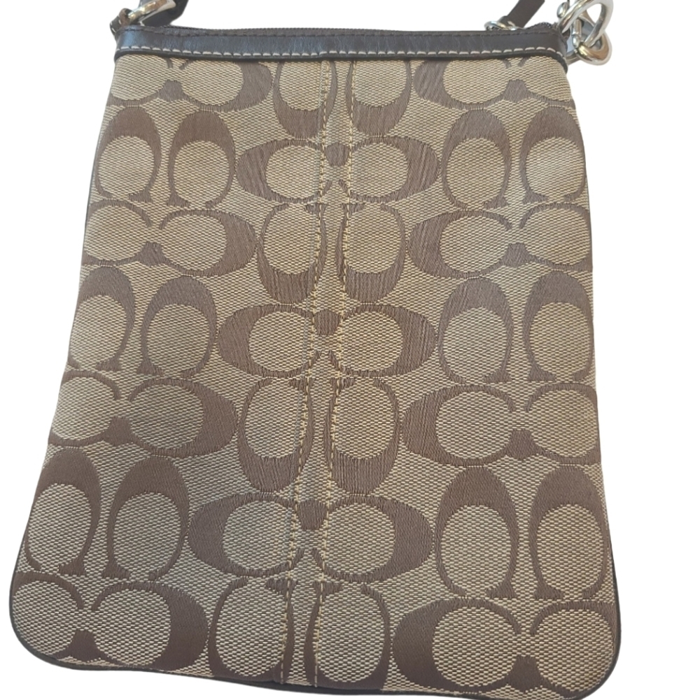 Coach Women's Signature Swingpack Crossbody Messenger Bag B0768-F06016 - Picture 6 of 9